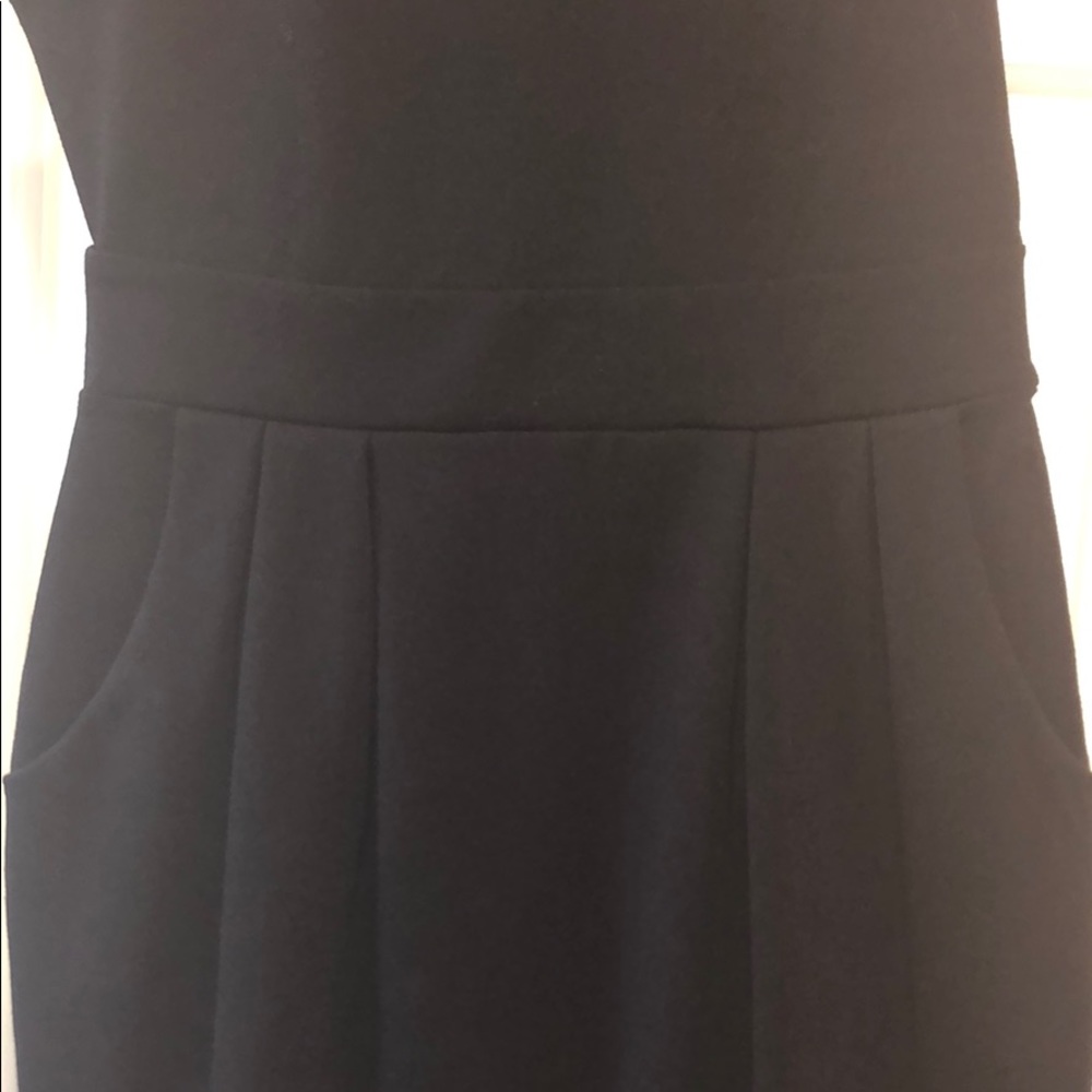 Little Black Work Dress WITH POCKETS - Picture 3 of 4